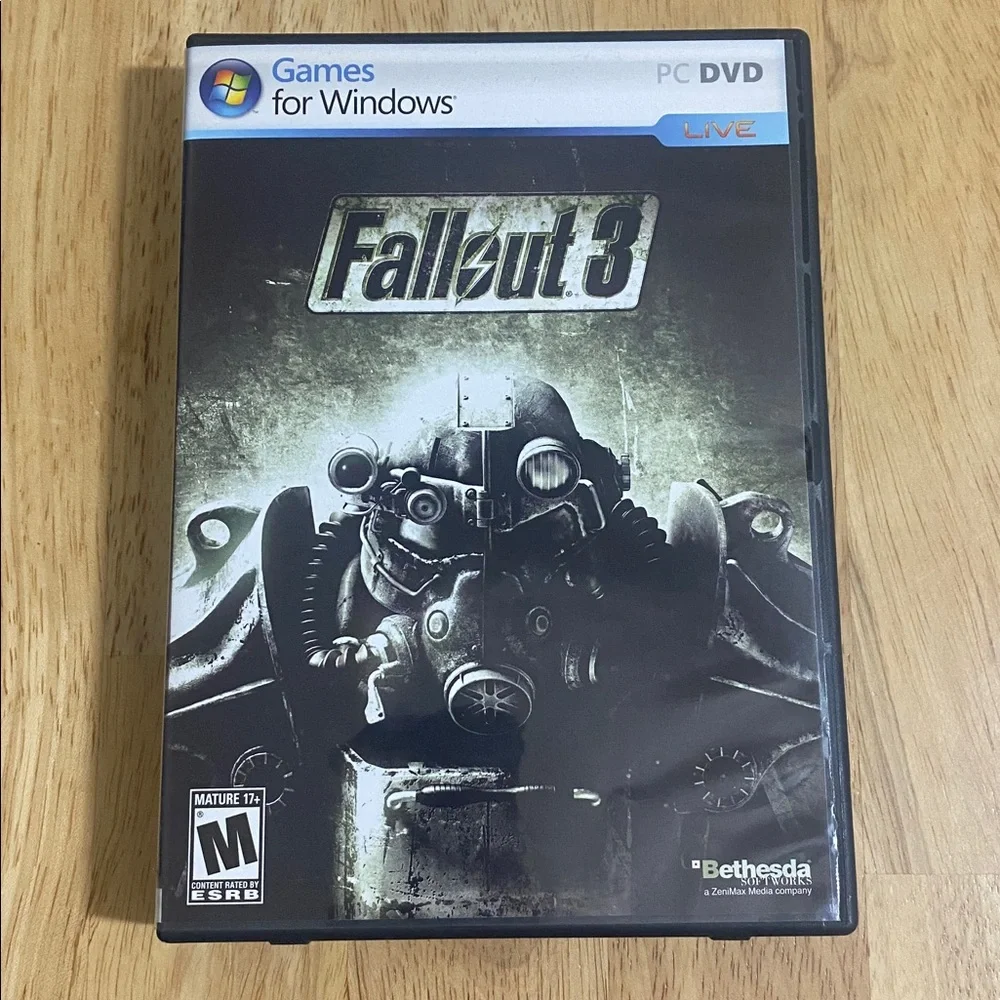 4 VINTAGE PC Games--Fallout 3, Never Winter Nights 2, The Witcher, Halo 2